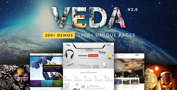 VEDA – MultiPurpose WordPress Theme 1.0.0