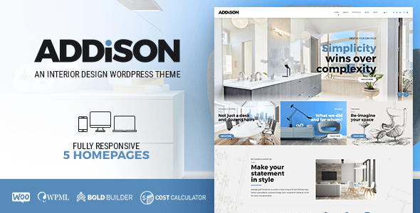 Addison 1.0.0 – Architecture & Interior Design WordPress Theme