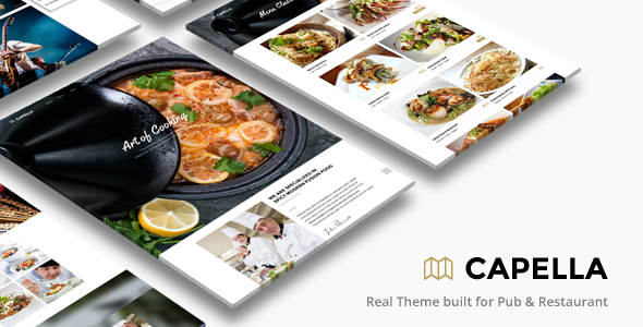 Capella 2.5.1 – Restaurant WordPress