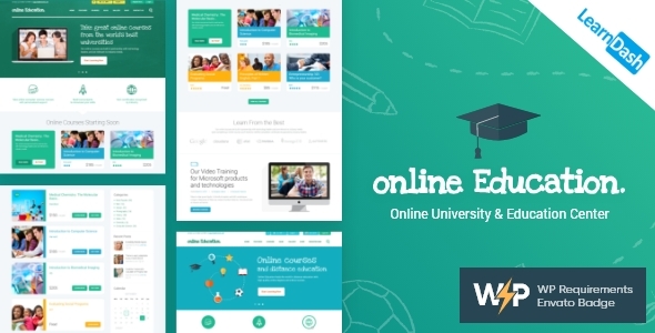 Education Center 1.0.0 – LMS & Online Courses WordPress Theme