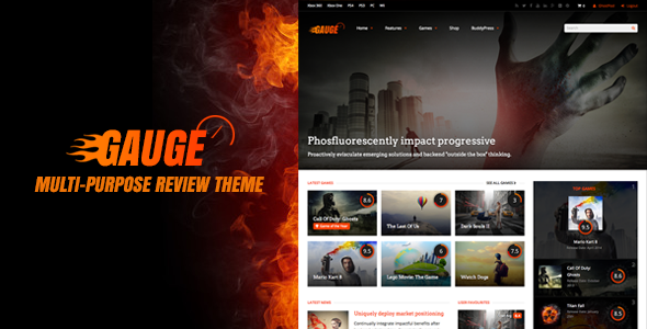 Gauge: Multi-Purpose Review Theme 1.0.0