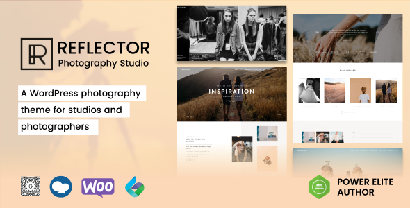 Reflector Photography 8.7.2 – WordPress Theme