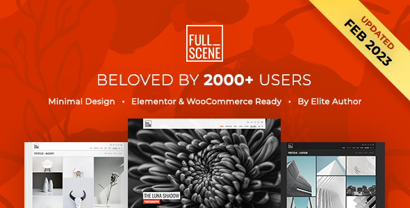 FullScene 1.0.0 – Portfolio / Photography WordPress Theme