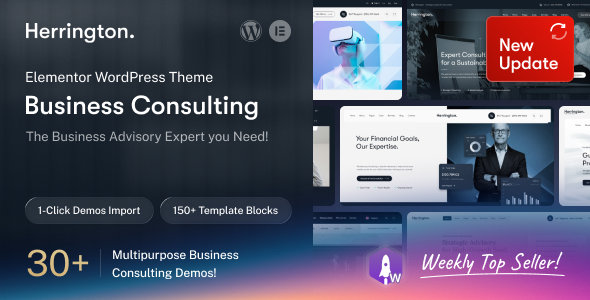 Herrington 1.0.0 – Business Consulting WordPress Theme