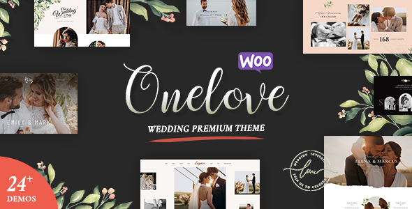 OneLove 1.0.0 – The Elegant & Clean Multipurpose Wedding WordPress Theme