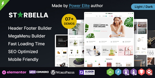 StarBella WP – Multi-purpose Elementor WooCommerce Theme 3.2.1