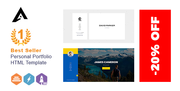 Arlo – Personal / Portfolio / CV / Resume Template 1.0
