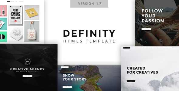 Definity – Multipurpose One/Multi Page Template 1.7