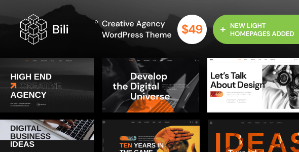 Bili 1.1.12 – Creative Agency WordPress Theme