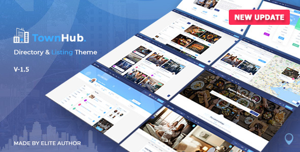 TownHub 1.0.0 – Directory & Listing WordPress Theme