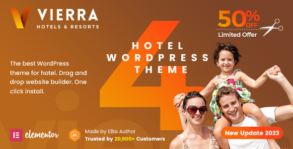 Hotel Booking WordPress Theme 1.0.0 – Vierra