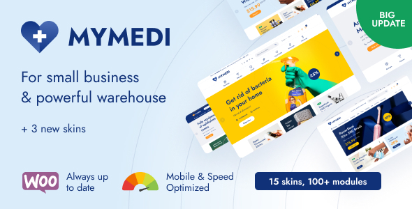 MyMedi 1.0.0 – Responsive WooCommerce WordPress Theme