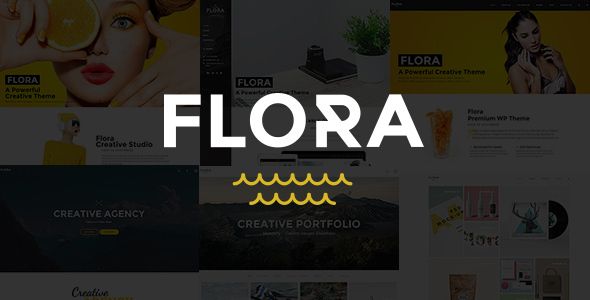Flora 1.0.0 – Responsive Creative WordPress Theme