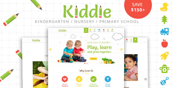Kiddie – Kindergarten WordPress Theme 4.1.18