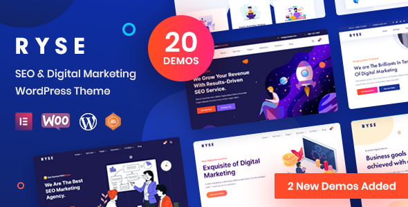 Ryse 1.0.0 – SEO & Digital Marketing Theme