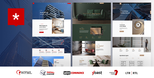 Nestin 1.0.0 – Real Estate & Single Property WordPress Theme