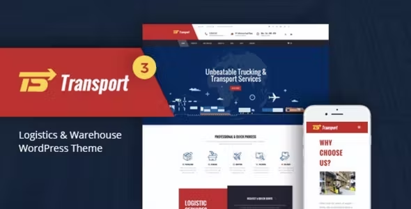 Transport 1.0.0 – Logistic & Warehouse WordPress Theme