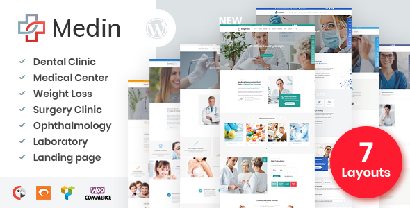 Medin 1.0.0 – Medical Center WordPress Theme