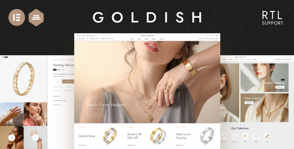 Goldish 6.10 – Jewelry Store WooCommerce Theme