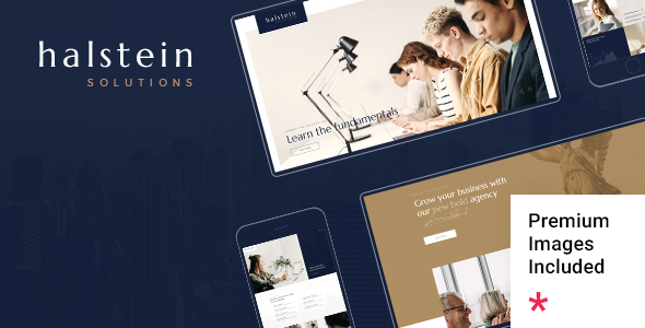 Halstein 1.8 – Business Consulting WordPress Theme