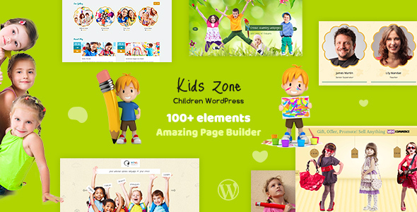 Kids Zone 1.0.0 – Children WordPress Theme