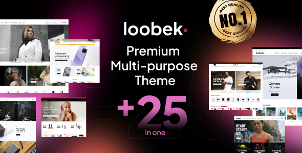 Loobek 1.0.0 – Elementor Multipurpose WooCommerce Theme