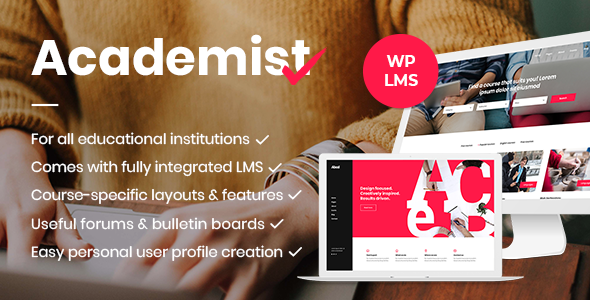 Academist 6.3 – Education & Learning Management System WordPress Theme