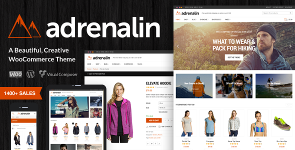 Adrenalin – Multi-Purpose WooCommerce Theme 1.0.0
