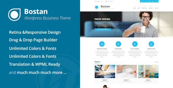 Bostan 1.0.0 – Business Theme