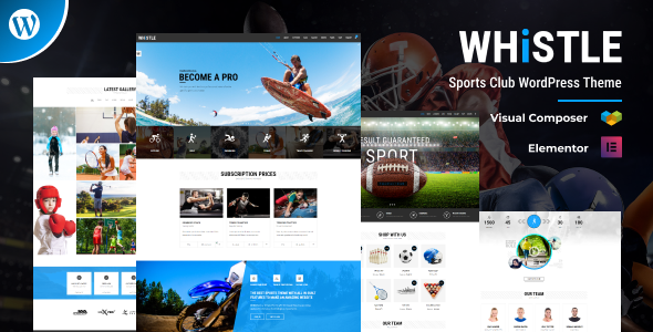 Whistle 1.0.0 – Sports Club WordPress
