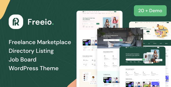 Freeio 1.0.0 – Freelance Marketplace WordPress Theme