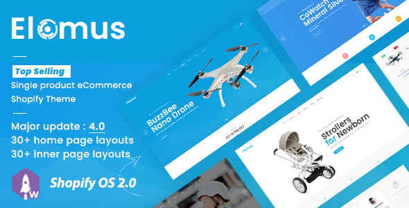 Elomus Single Product Shop Shopify Theme 1.0.0