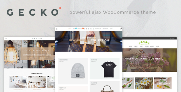 Gecko 1.0.0 – Powerful Ajax WooCommerce Theme