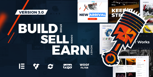 Motor 3.0 – Cars, Parts, Service, Equipments and Accessories WooCommerce Store