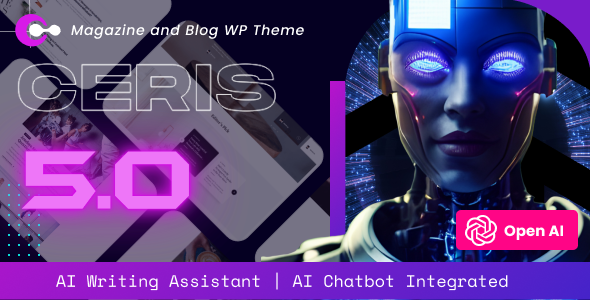 Ceris 1.0.0 – News Magazine WordPress Theme