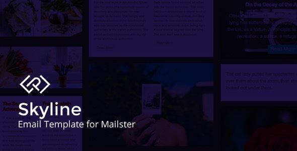 Skyline 1.0.0 – Email Template for Mailster
