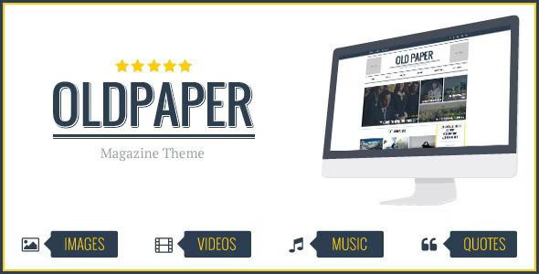 OldPaper 4.9 – Ultimate Magazine & Blog Theme