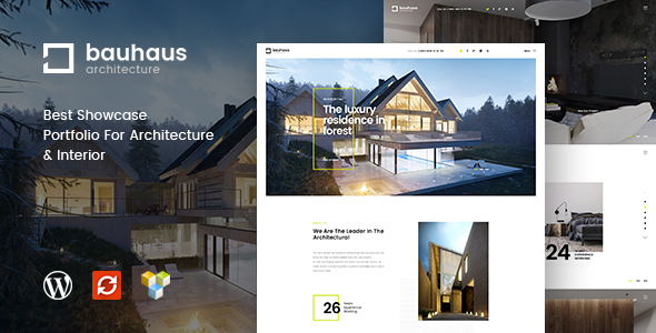 Bauhaus 1.0.0 – Architecture & Interior WordPress Theme