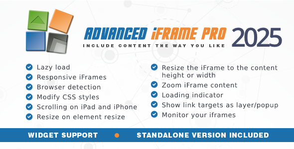 Advanced iFrame Pro — CodeCanyon > WordPress > Utilities preview