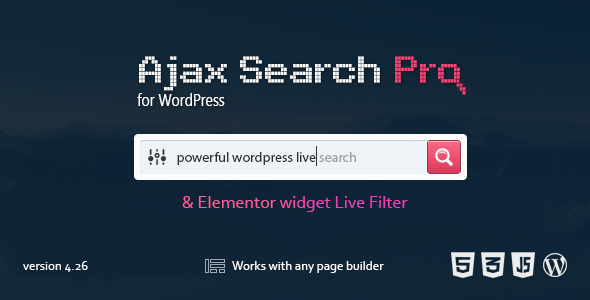 Ajax Search Pro Review: Live WordPress Search 1.0.0