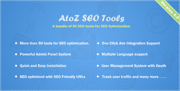 AtoZ SEO Tools Review: 50+ SEO Tools in One 1.0.0