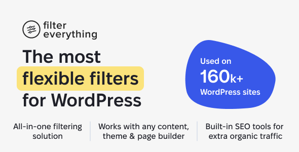 Filter Everything | WordPress/WooCommerce Product Filter — CodeCanyon > WordPress > eCommerce preview