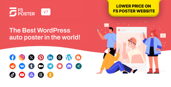 FS Poster - WordPress Social media Auto Poster & Scheduler [Facebook, Instagram, Twitter, Pinterest] — CodeCanyon > WordPress