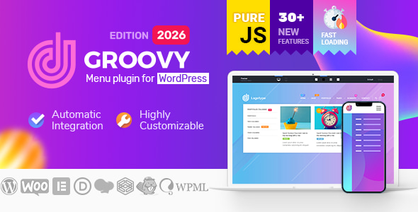 Groovy Mega Menu Review: Responsive WP Menus 1.0.0