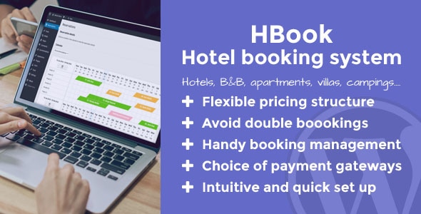HBook – Hotel booking system Review: Easy Setup 4.88