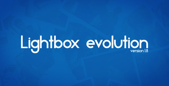 jQuery Lightbox Evolution — CodeCanyon > JavaScript > Images & Media preview