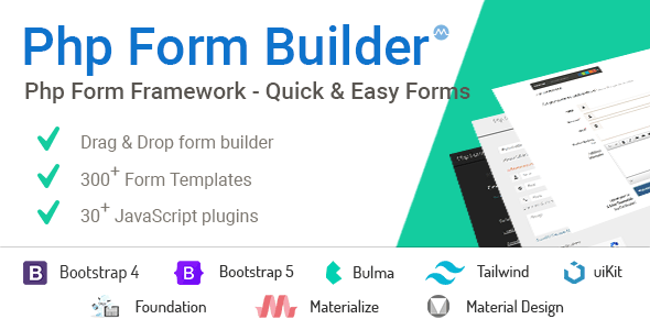 PHP Form Builder Review: Drag & Drop HTML Forms 6.3