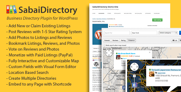 Sabai Directory Review: WordPress Business Listings 1.0.0