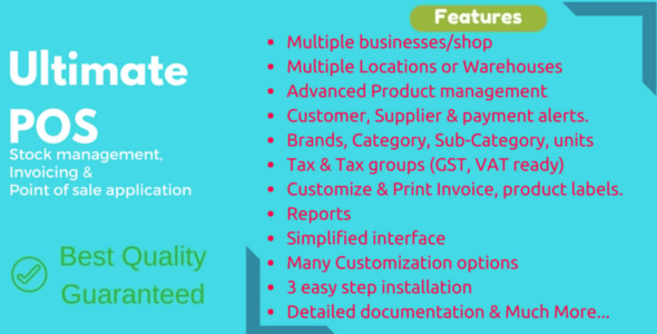 Ultimate POS Review: ERP, Stock, POS & Invoicing 7.3