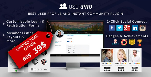 UserPro Review: Community Profiles Made Simple 1.0.0